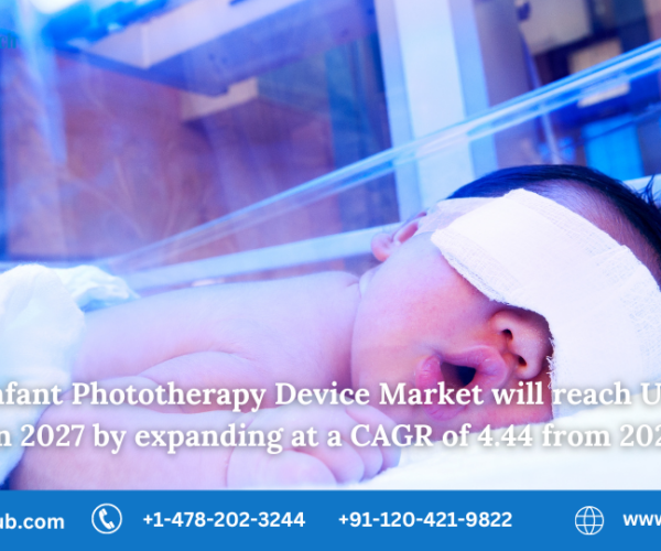 Global Infant Phototherapy Market will grow to US$ 117.80 Million by 2027