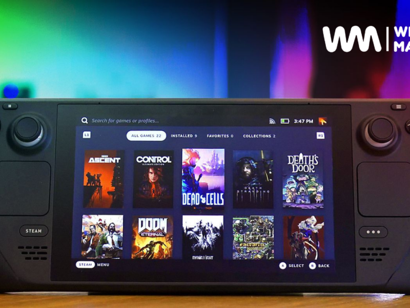 The Steam Deck Handheld Gaming Console 256gb Is Ready To Play