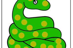 How to Draw Snake Drawing