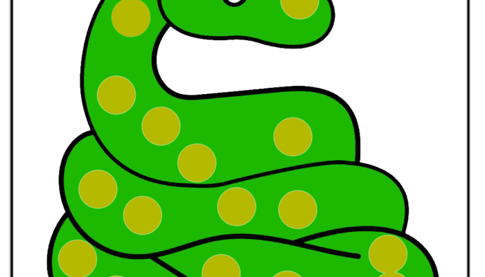 How to Draw Snake Drawing